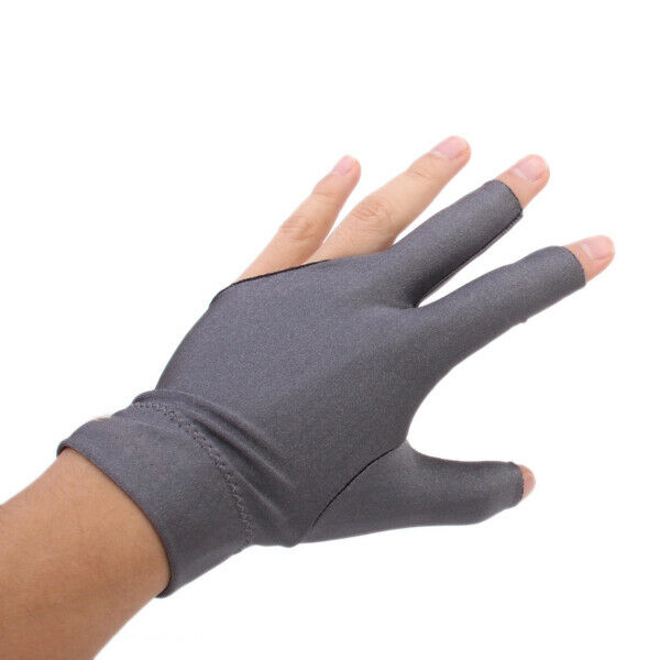 4 Colors Billiard Gloves 3 Fingertip Pool Punch Accessories