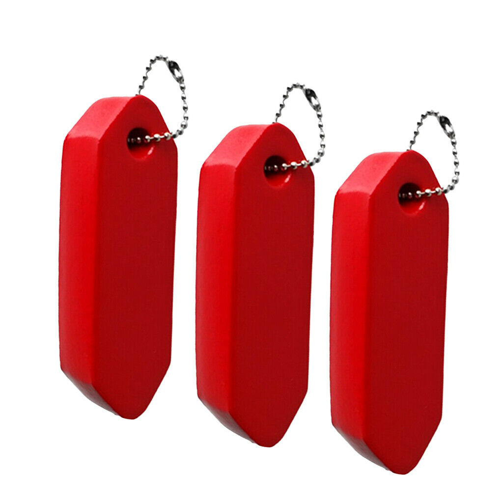 3pcs   Durable   Floating   Boat   Keychain   Key   Chain   Float   Buoy