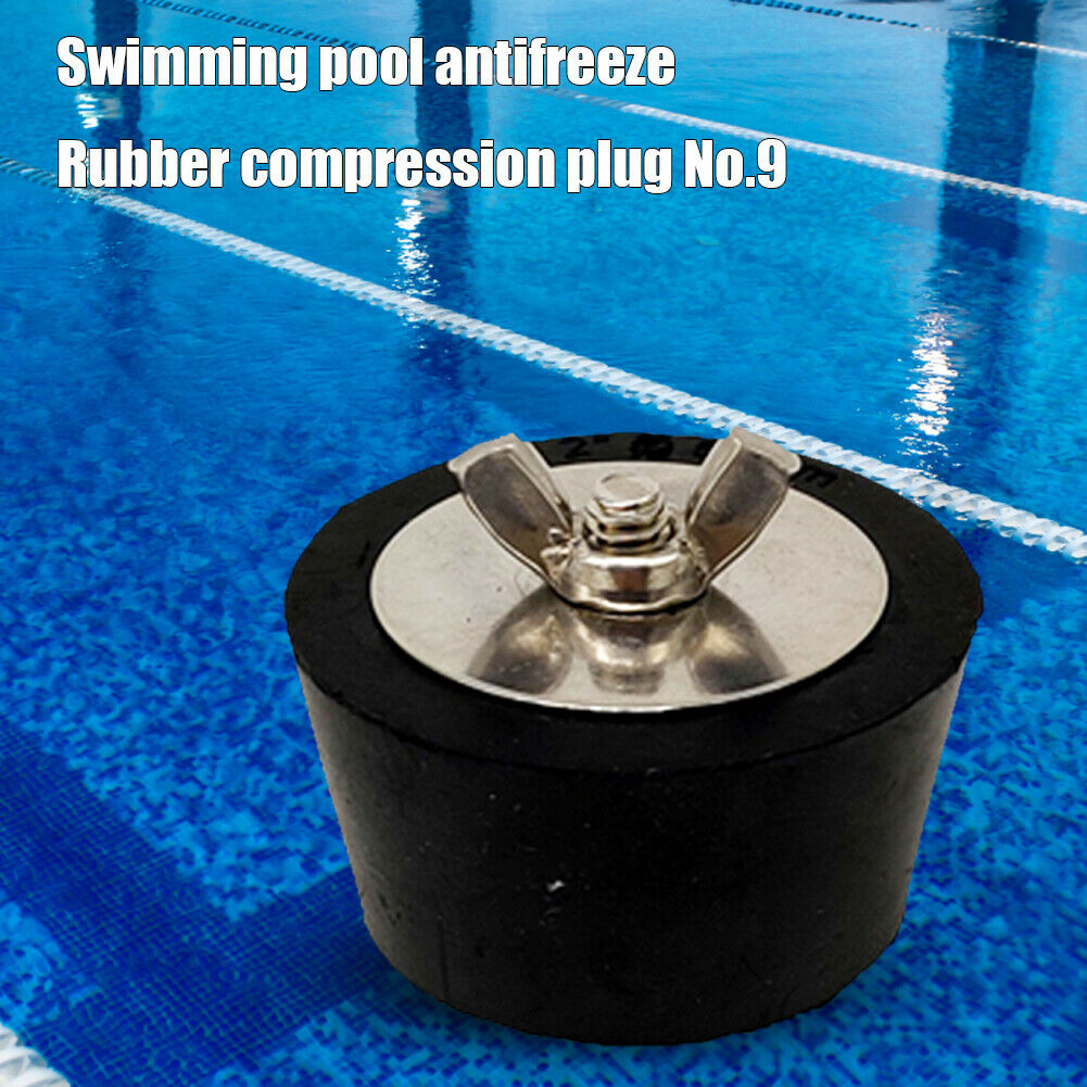 Rubber Expansion Winterizing Stopper Plug Swimming Pool Antifreeze Plugs @