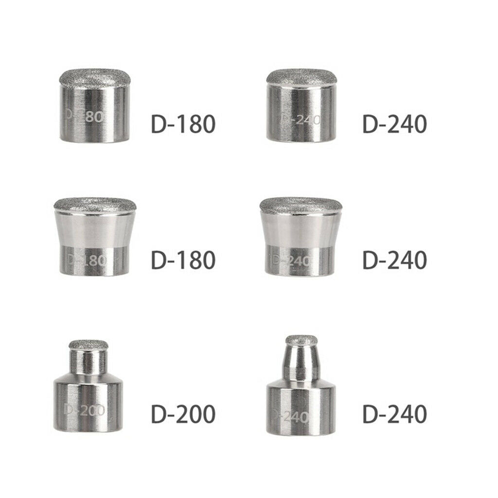 6pcs/set Dermabrasion Heads Exfoliator Facial Dermabrasion Machine Tools