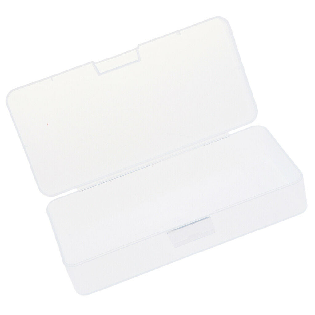Multipurpose Tools Transparent Plastic Container 19.5 X9 X 4.5 Cm
