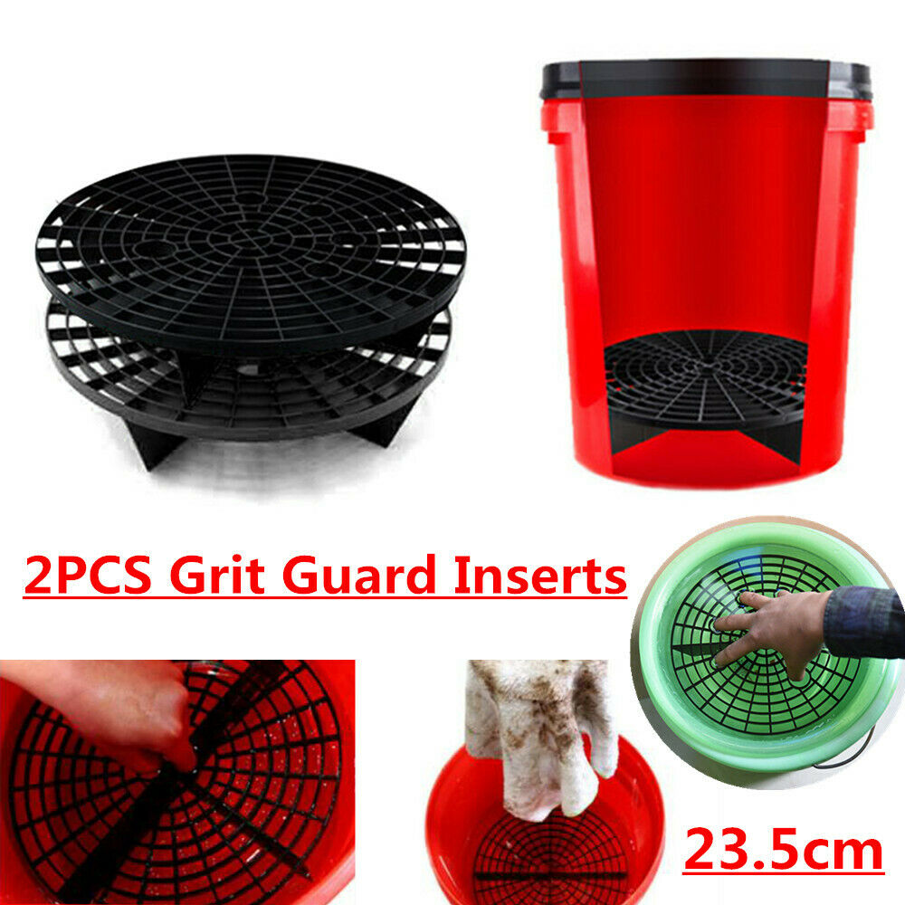23.5cm Car Wash Grit Guard Insert Board Water Bucket Filter Antiscratch Strainer