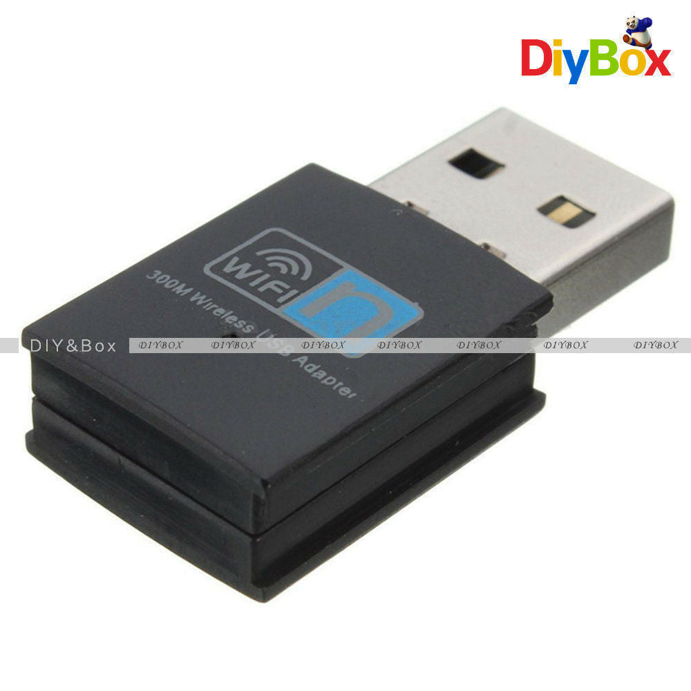 300Mbps Mini Wireless USB Wifi LAN Adapter Dongle Netzwerk 802.11b/g/n RTL8192