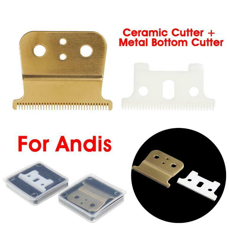 2pc T-outliner Replace Ceramic Cutter Premium Blade Mod For Andis Electric Shear