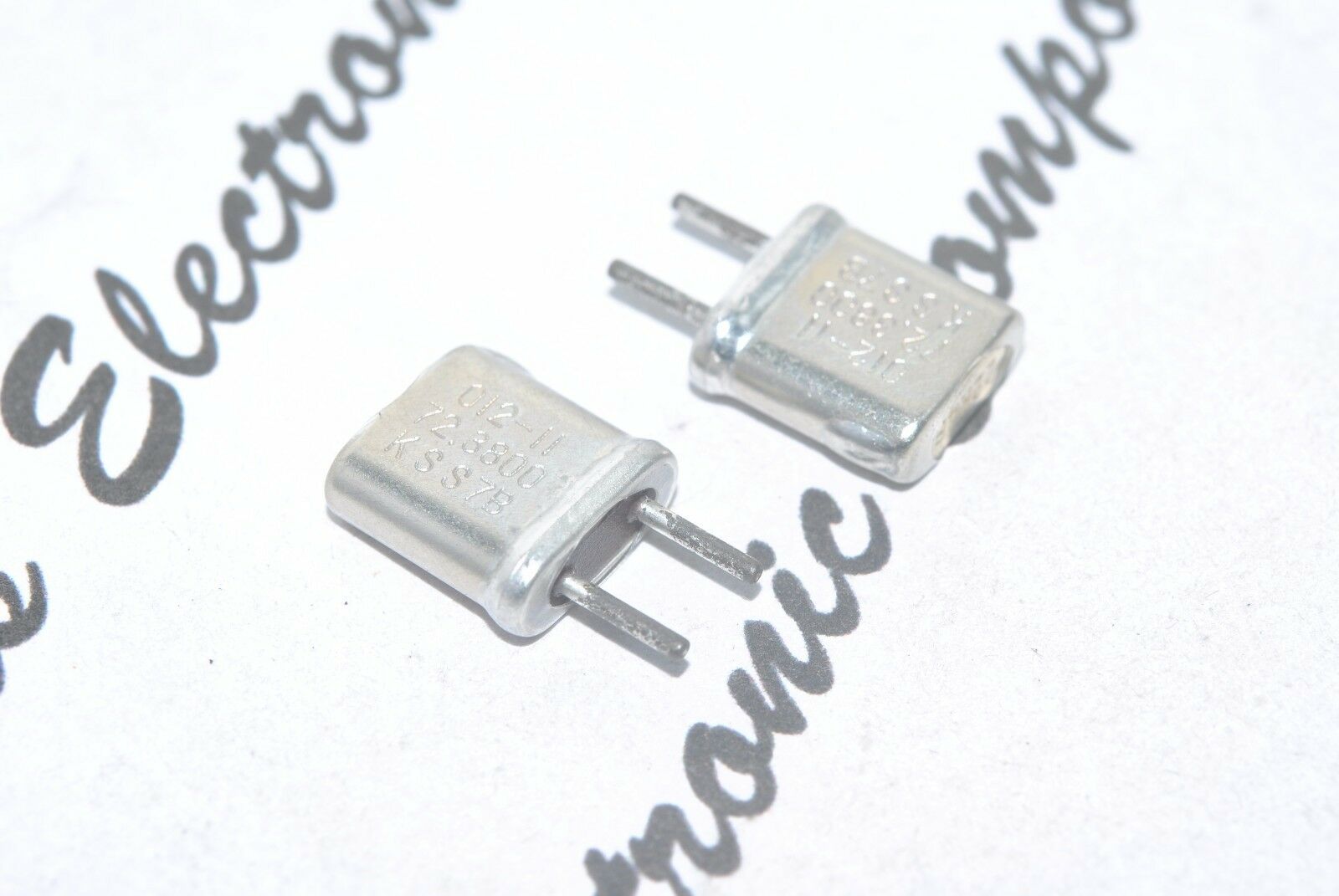 2pcs - KSS 72.38MHZ (72.3800 MHZ) Quartz Crystal Resonator / XTAL