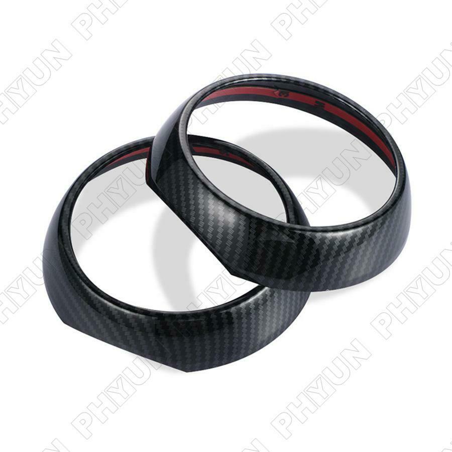 For Mini Cooper F55 F56 F57 One JCW Air Vent Ring Outlet Cover Carbon Fiber Look