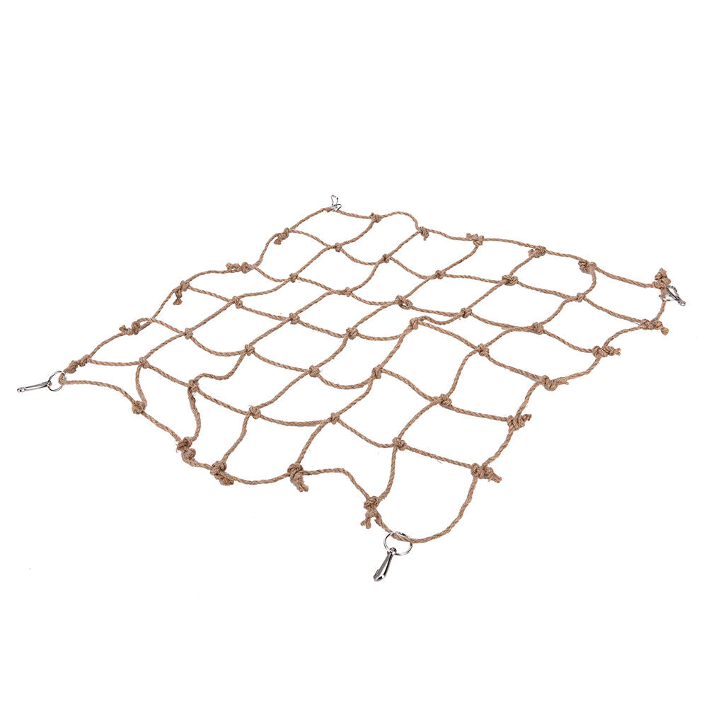 Parrot Birds Climbing Net Jungle Fever Rope Small Animals Toys Fad US