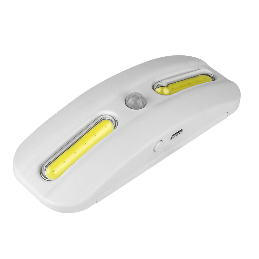 Rechargeable COB LED Light Motion Sensing Corridor Night Light Lamp White