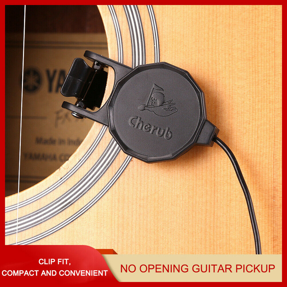 WCP-60G Acoustic Guitar Pickup Clip On Guitara Pickups Musical Instruments @