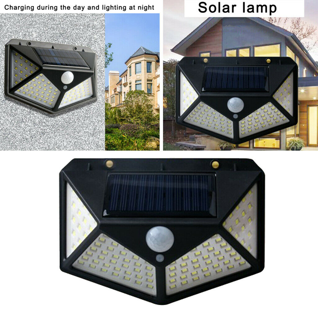 Solar Wall Lights Outdoor, Solar LED Waterproof Lighting for Deck, Fence, Patio,