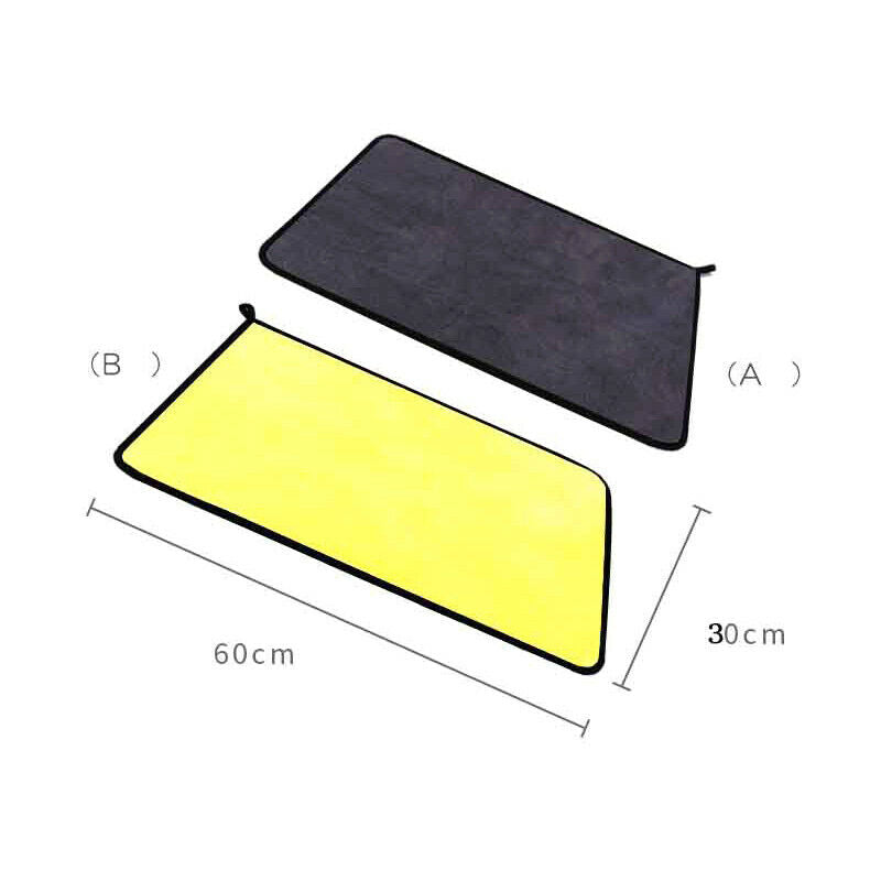 1X High-density double-sided cleaning towel absorbent hair lint cleaning towBDA