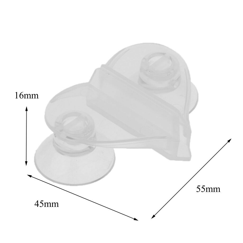 Silicone + Plastic Suction Cup Clip Support  Aquarium Suction Cups