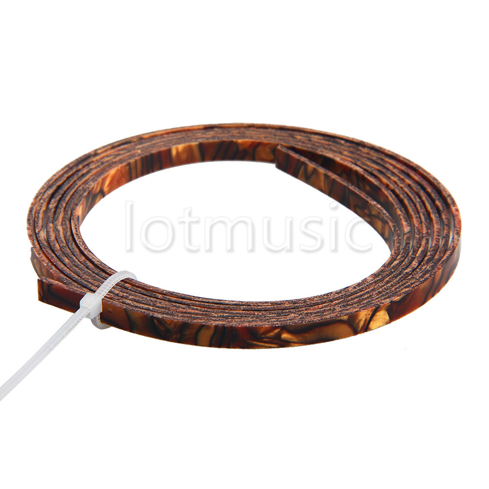 Guitar Parts Celluloid Guitar Binding Project Purfling Strip 1650x 5x1.5mm