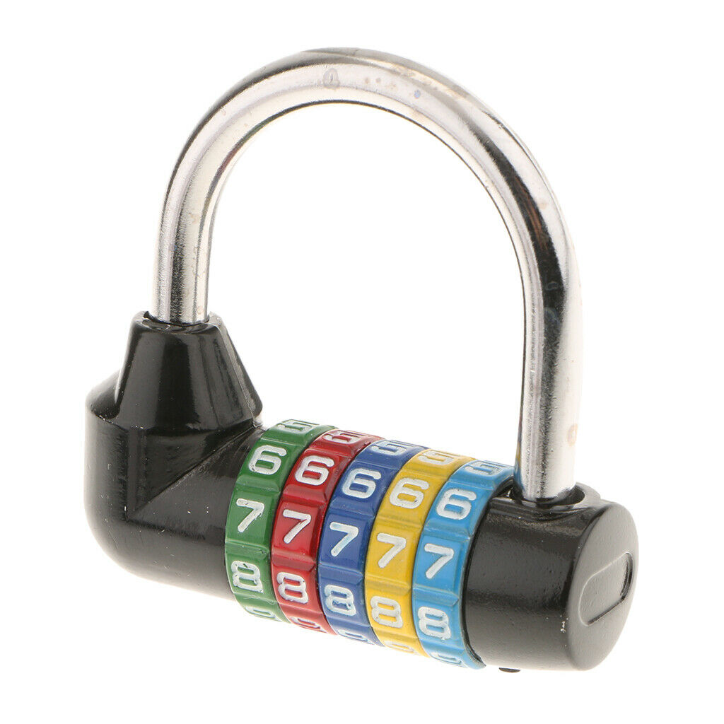 5-Digit Zinc Alloy Combination Lock Travel Luggage Bag Padlock Code Lock