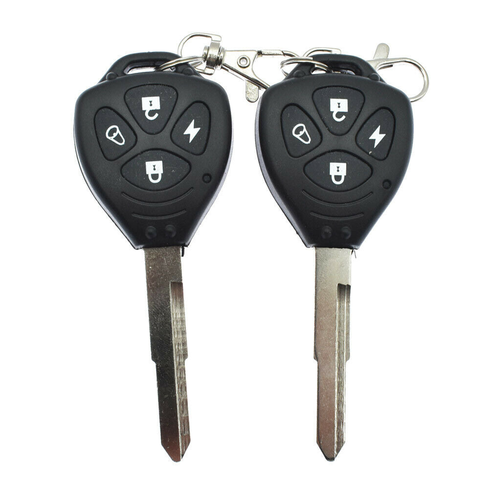 1Set Motorcycle Theft Protection Remote Activation Alarm With Remote Control Key