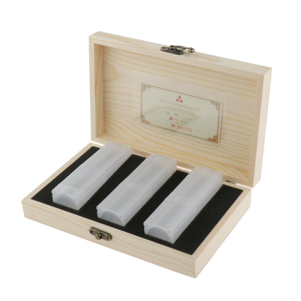 27mm Plastic Coin Dispenser Coin Holder With Wooden Storage Box For Coin
