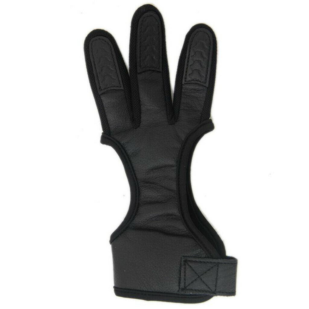 Adjustable Archery Glove 3Finger Guard for Women Breathable Right Hand