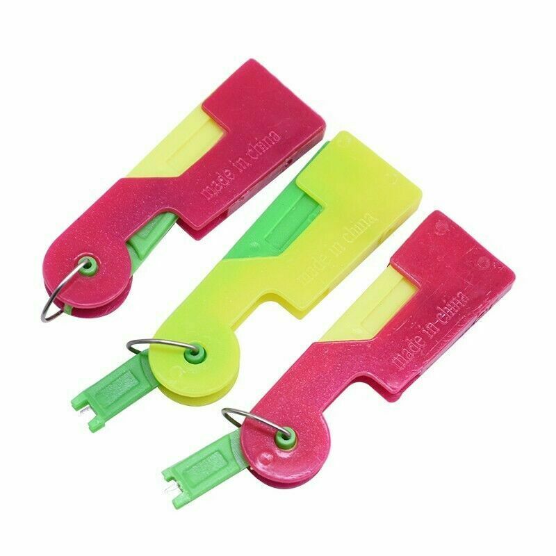 3X Automatic Needle Threader Thread Guide Elderly Use Device Sewing