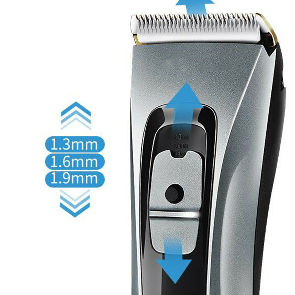 Pro Hair Trimmer Shaving Machine Beard Cutting Cordless IPX7 Waterproof Clipper