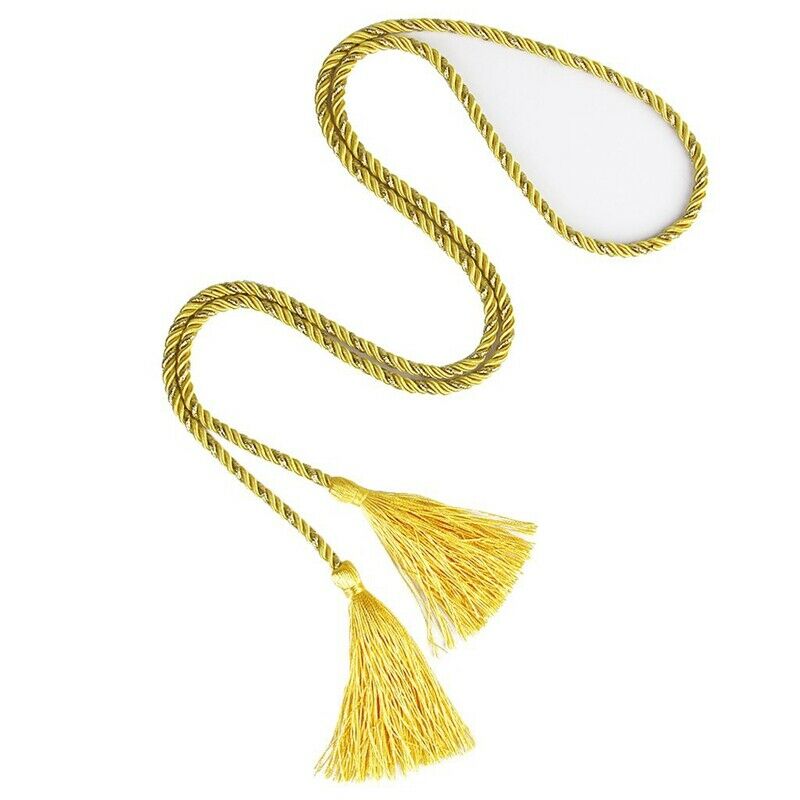 1 Pair of Curtain Tiebacks Tie Backs Tassel Rope Living Room Bedroom DecoratioL6