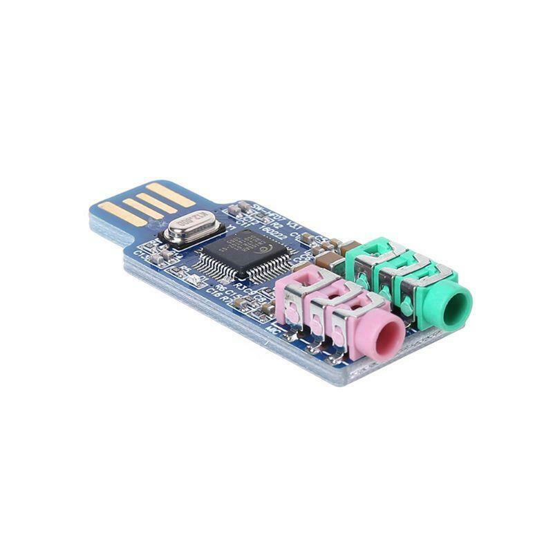 CM108 USB Drive Free Sound Card Laptop Computer External Sound Card Module