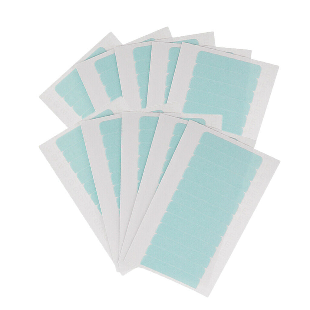 120 lot Waterproof Adhesive Lace Front Support Wig Tape Glue Tabs for Toupee