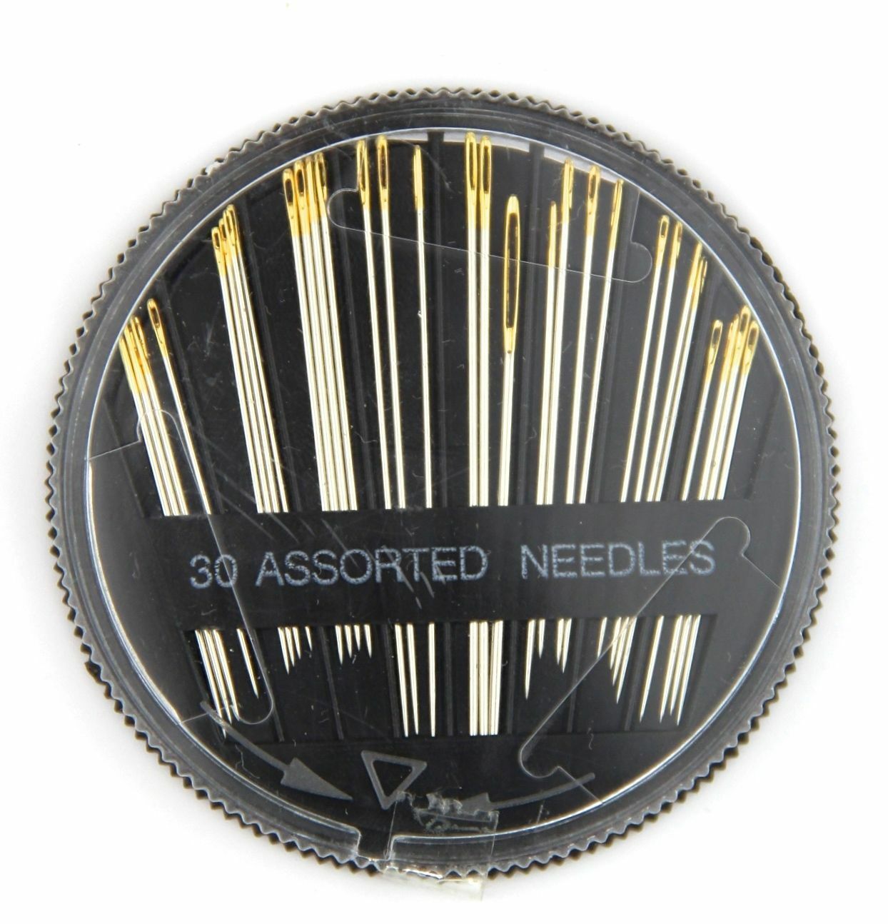 30 PCS Household Assorted Hand Sewing Needles Round Plastic Boxed Needle