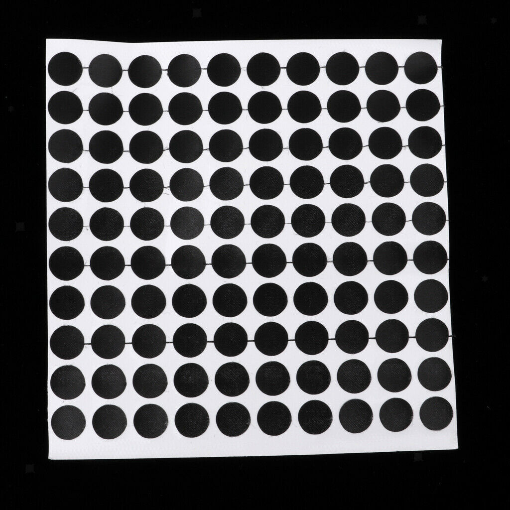 Pack Of 100 Pool Table Spots Billiards Cloth Felt Marker 12mm &Self Adhesive
