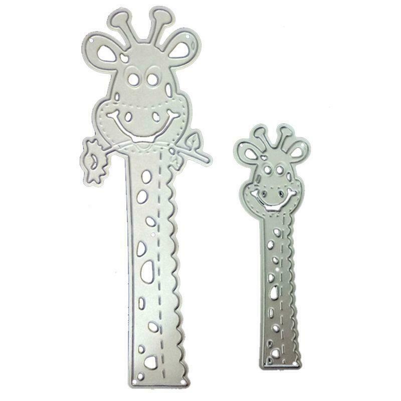 Giraffe Metal Cutting Dies Stencil DIY Scrapbooking Album Stamp Paper Card Decor