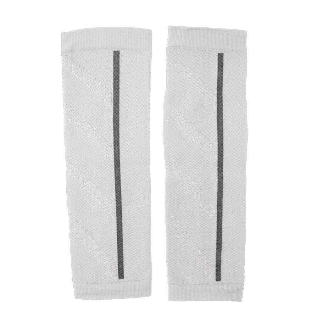 2 Pairs Unisex Basketball Leg Sock Compression Sleeves