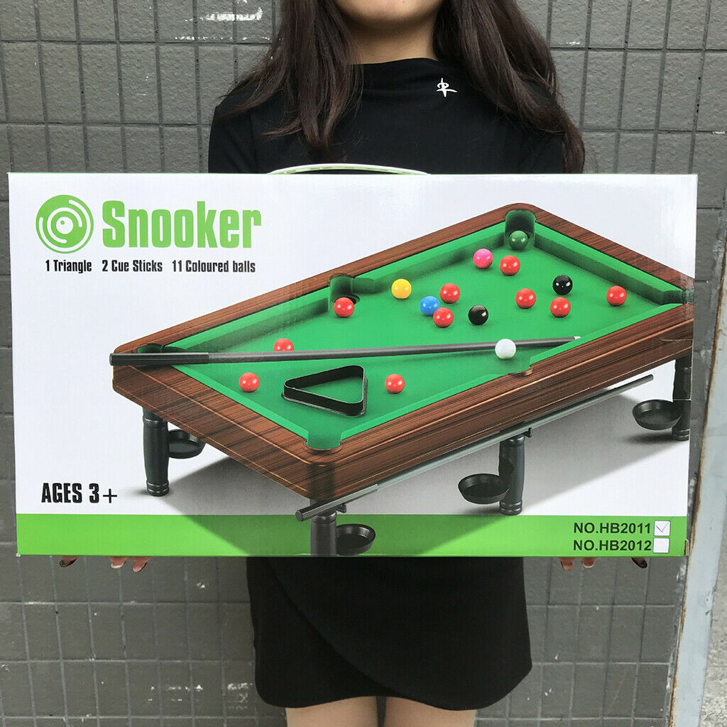 Mini Tabletop Pool Set Mini Tabletop Billiards School Indoor Junior Gift