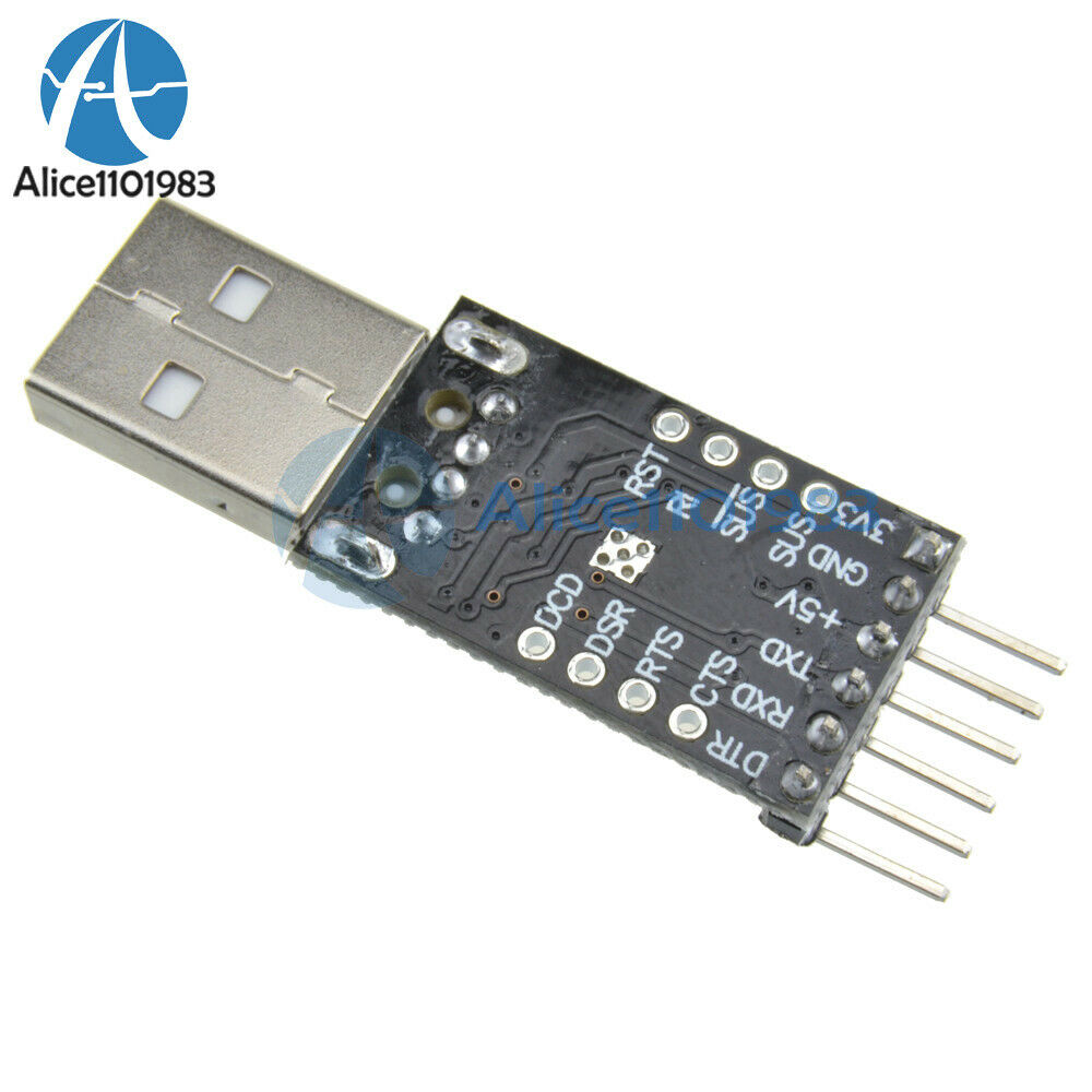 10PCS 6Pin USB 2.0 to TTL UART Module Serial Converter CP2102 STC Replace FT232