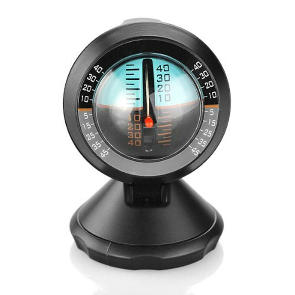 Car SUV Outdoor Travel Slope Indicator Up/ Downgrade Clinometer Slopemeter Gauge