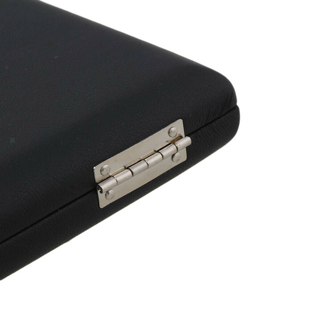 6-rod Capacity PU Leather Rod Storage Box for