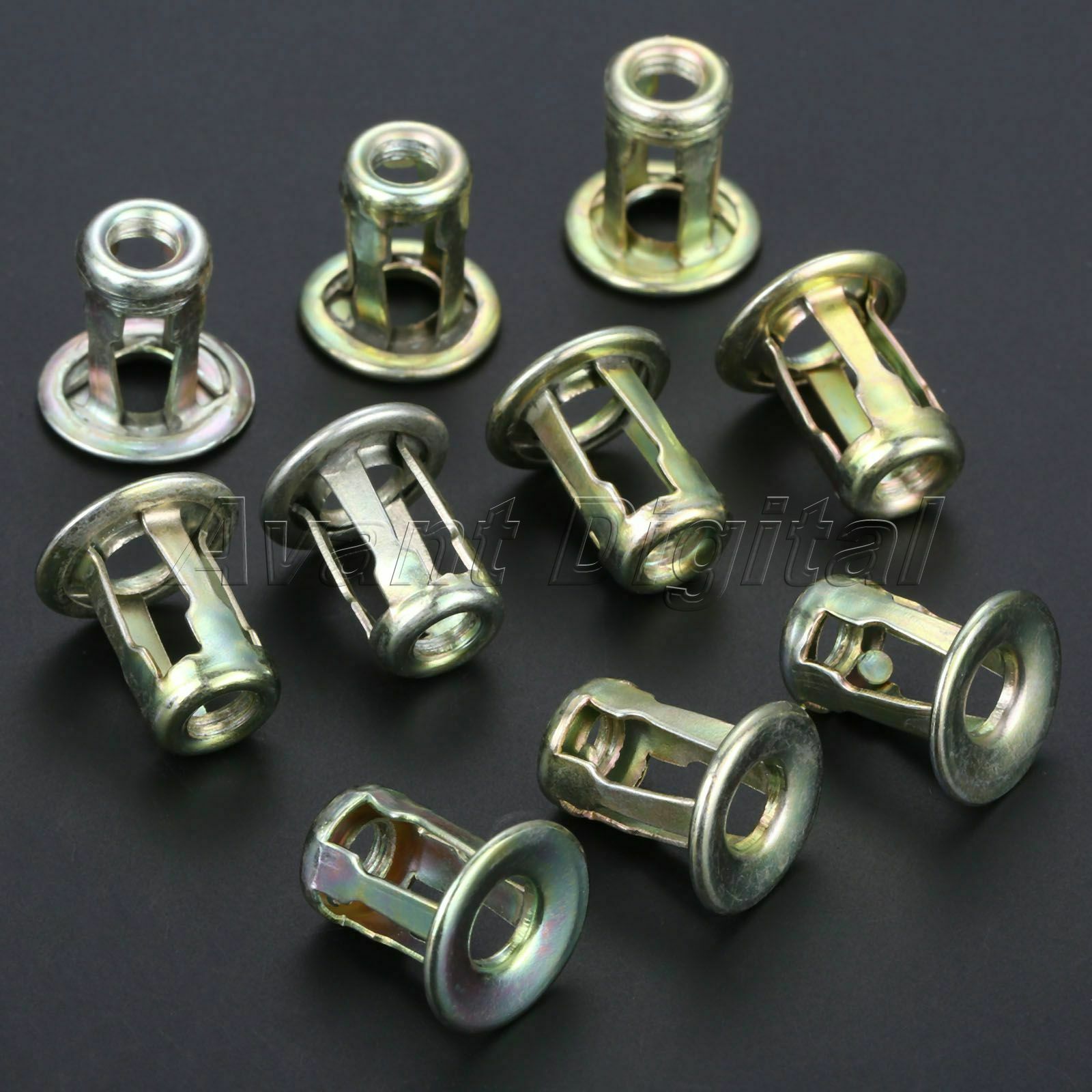 10x Car Back License Plate Install Fasteners Clips Fit for  Santana Universal