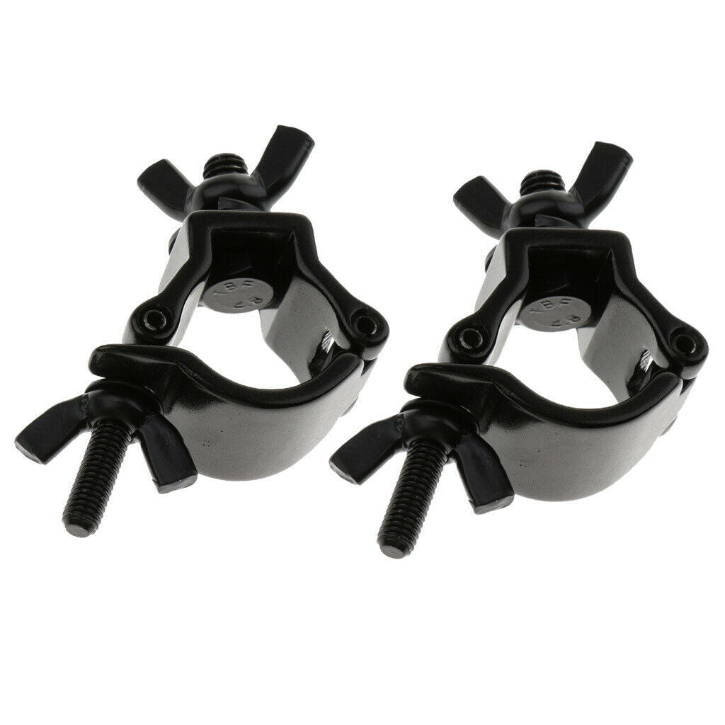 2Pcs Alum Stage Light Truss Hook Clamp 10kg for Moving Head Light Spotlight
