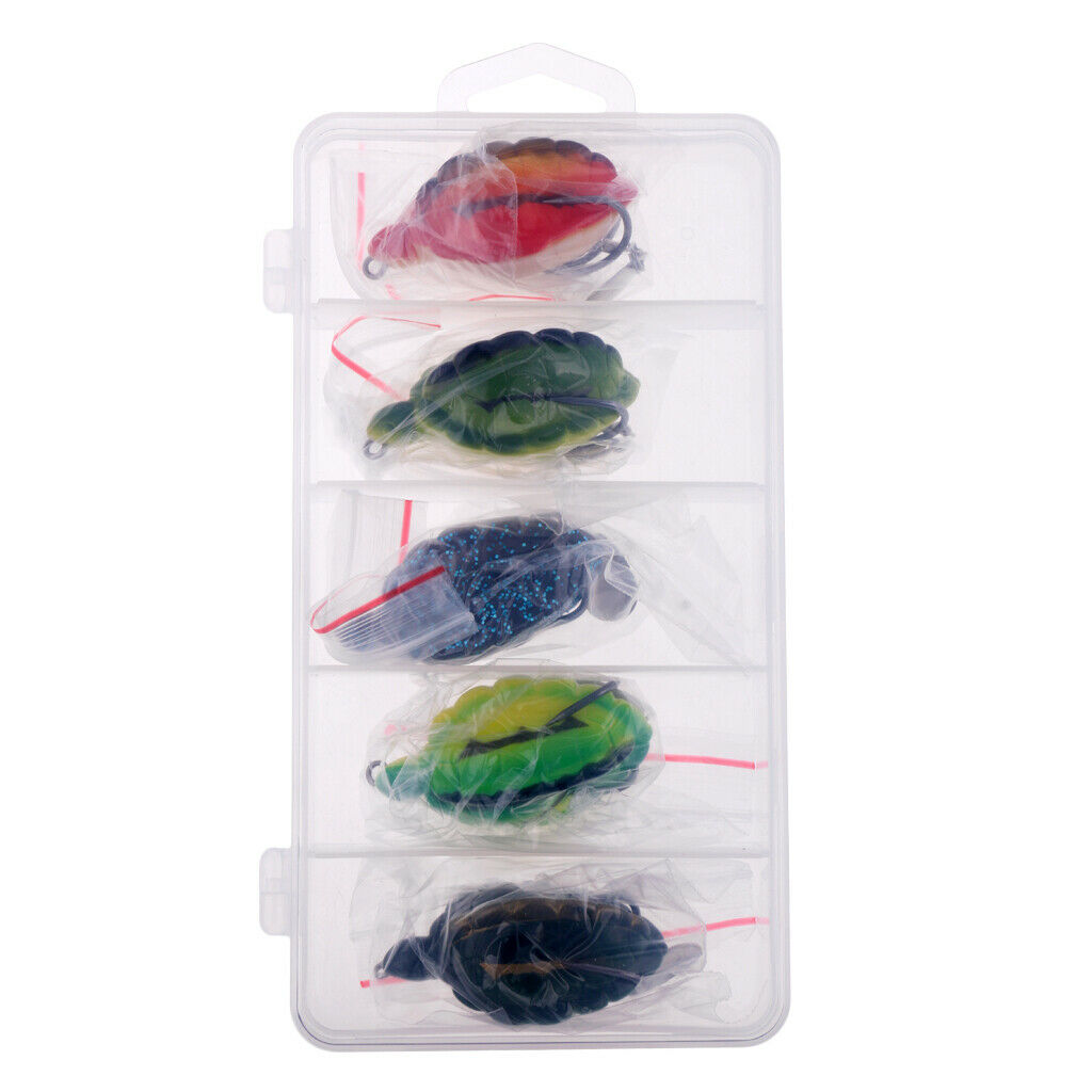 5pcs Fishing Tackle For Fishing Enthusiasts Topwater Fishing Lure Hook Bait