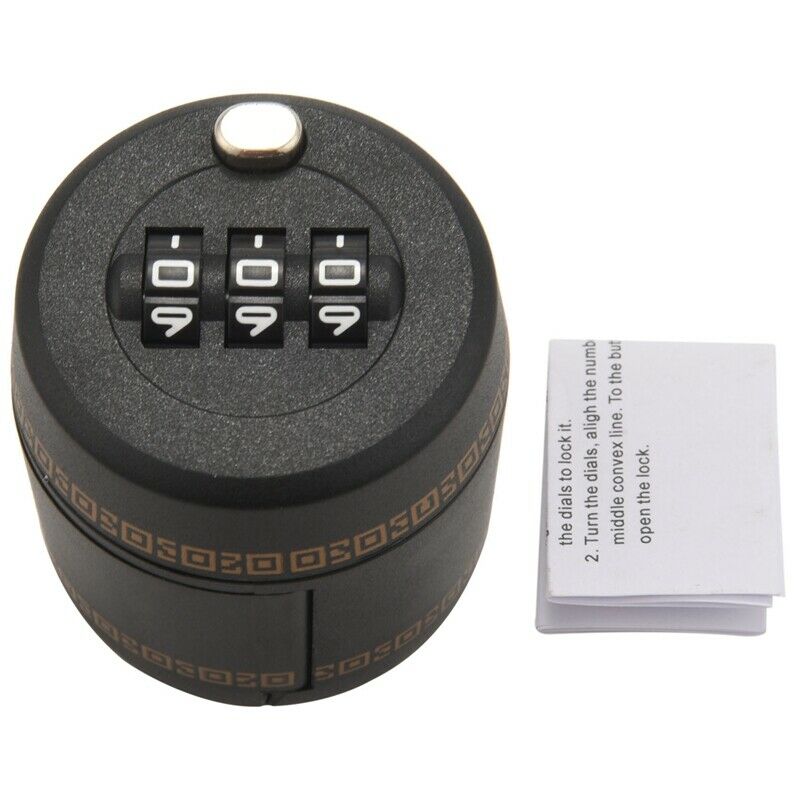 Plastic Bottle Password Lock Combination Lock Wine Stopper Vacuum Plug Device W1