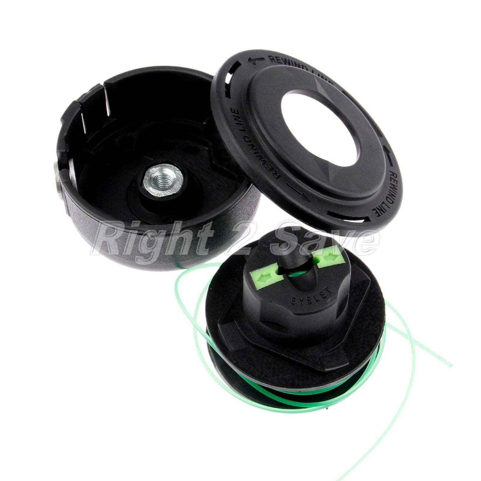Black Brush Cutter Replacement Line Electrical Trimmer Bump Head Adaptor M8*1.25