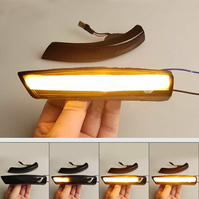 2x Dynamic Side Mirror Turn Signal Light fit for Ford Focus MK2 MK3 3.5 fr 11-18