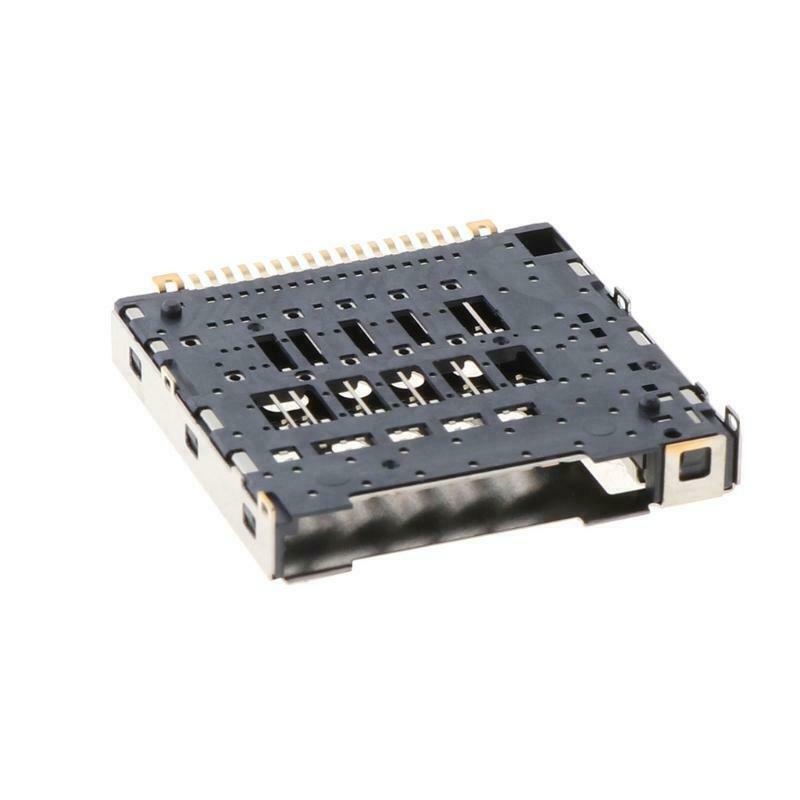 Metal Memory Card Slot Socket Replacement Parts for NS Switch Console Host