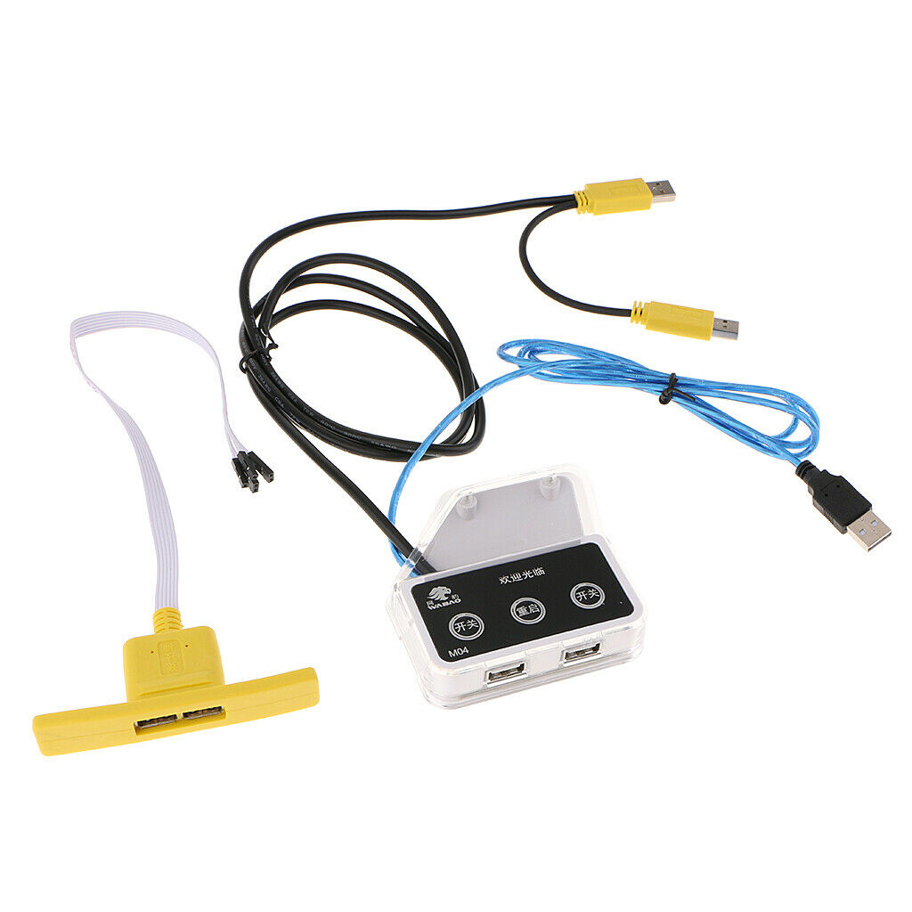 Switch With USB Restart Button Enabled For Desktop