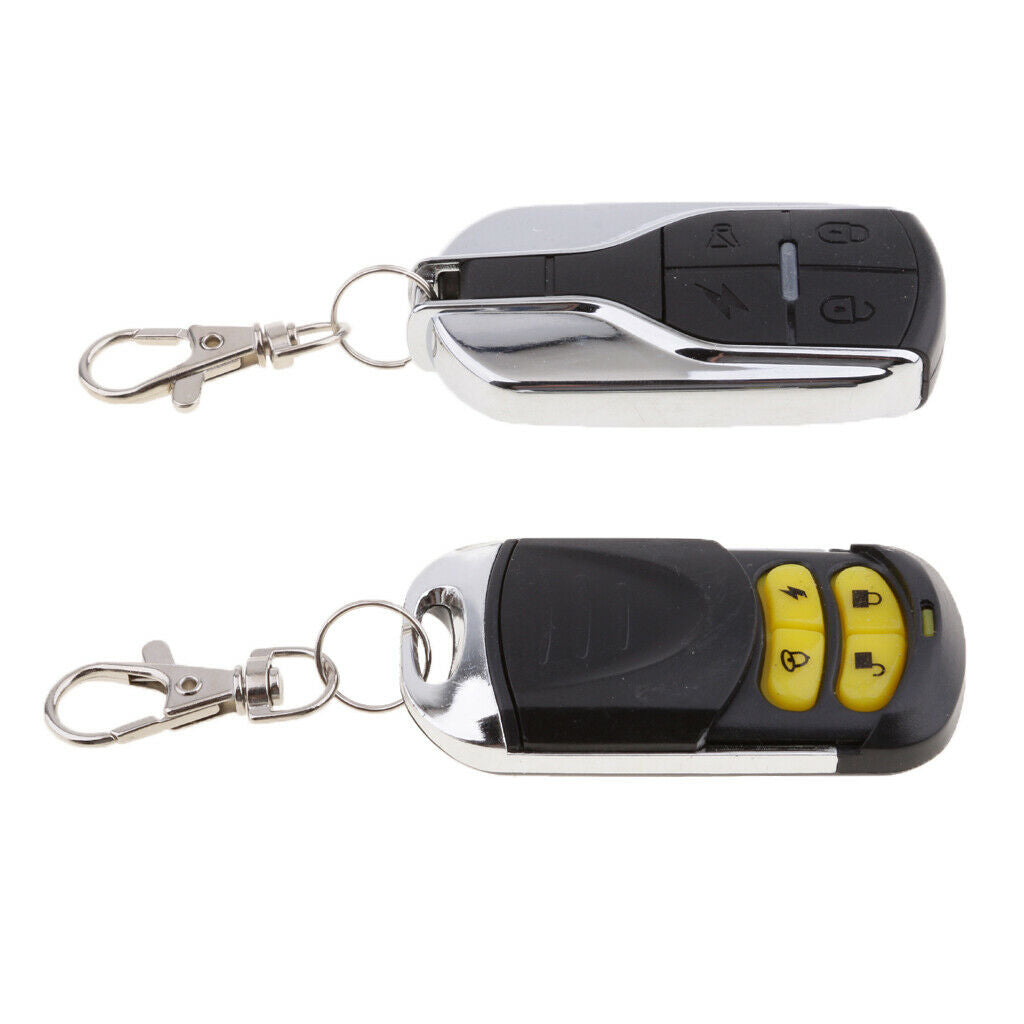 12V Motorcycle Motorbike Bike Scooter Anti-theft  Alarm 2 Remote