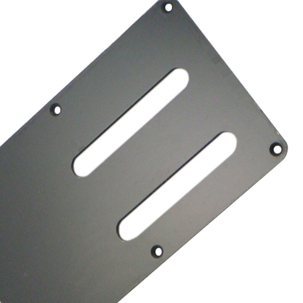 Black Guitar Backplate Backside Cavity Cover Protector for Electric Guitar