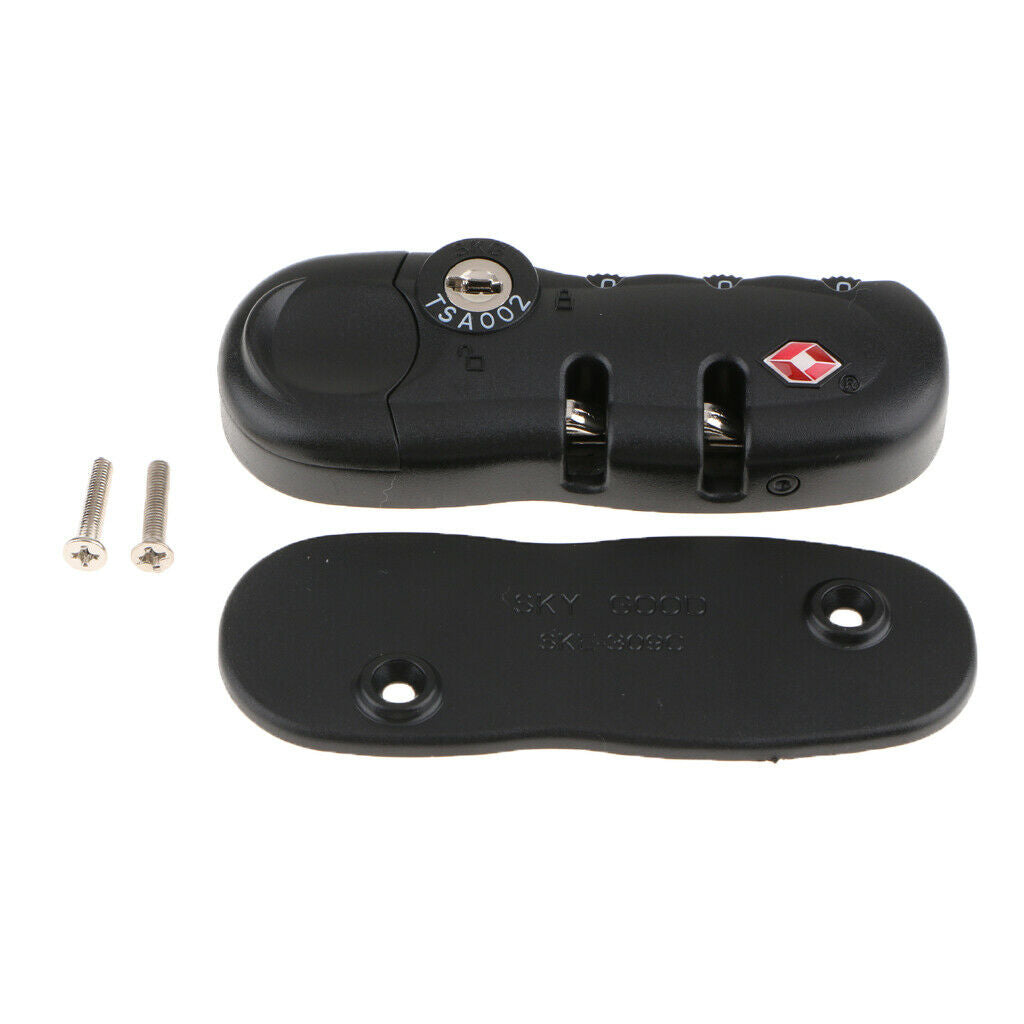 Dial Lock TSA Luggage Suitcase Built-in Customs Combination Lock TSA002 Special