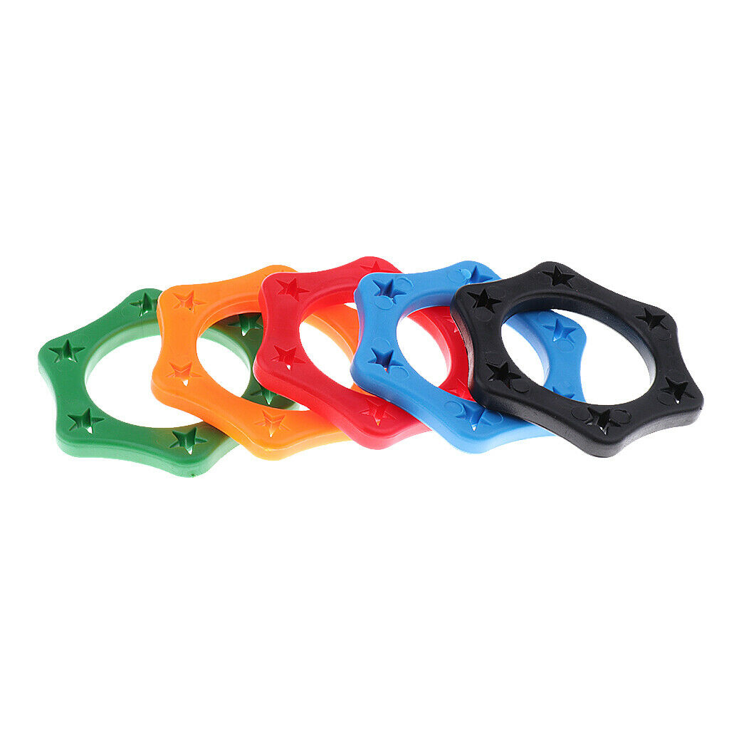 Microphone Slip Anti-Rolling Protection Ring Mic Ring + Black Mic Cover