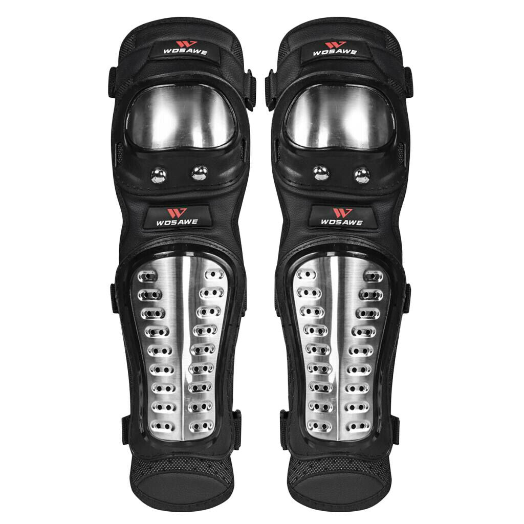 2 Pcs Motorcycle Armor Protective Gear Knee Pads Racing Crashproof Guard