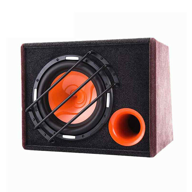 1PCS Auto Car Metal Black 8" Audio Speaker Subwoofer Grill Cover Protector Shell