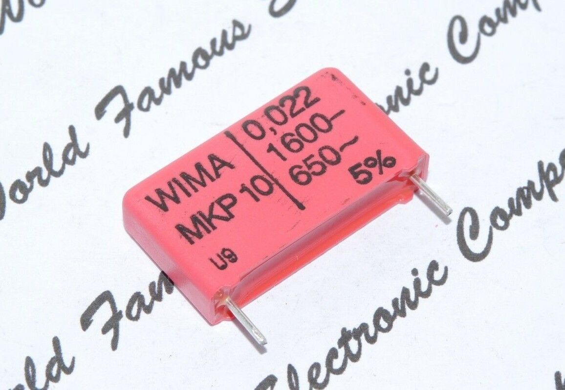 5pcs - WIMA MKP10 0.022uF (0,022µF) 1600V 5% pic:22.5mm Capacitor