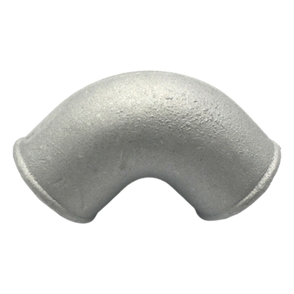 2" Car Auto Cast Aluminum Elbow Exhaust Pipe Tube 90 Degree Turbo Tight Bend